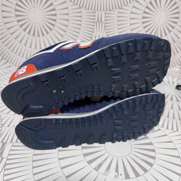 New Balance 574 Men’s Sneakers‎ Blue/Orange Size 9.5 main image 9